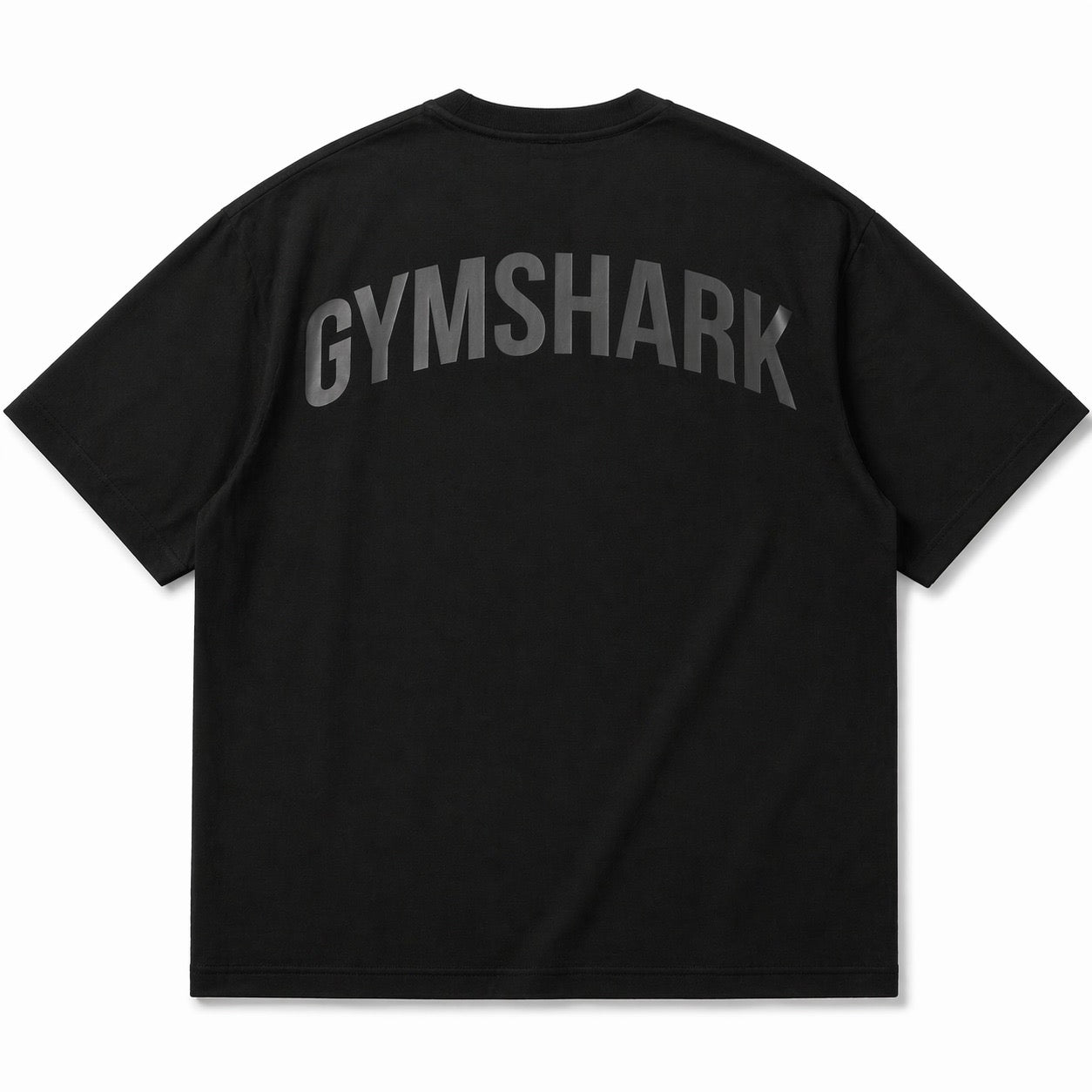 Gymshark Demi-Oversized Premium Tee Black & White