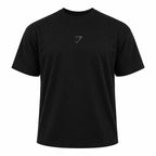Gymshark Demi-Oversized Premium Tee Black & White