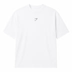 Gymshark Demi-Oversized Premium Tee Black & White