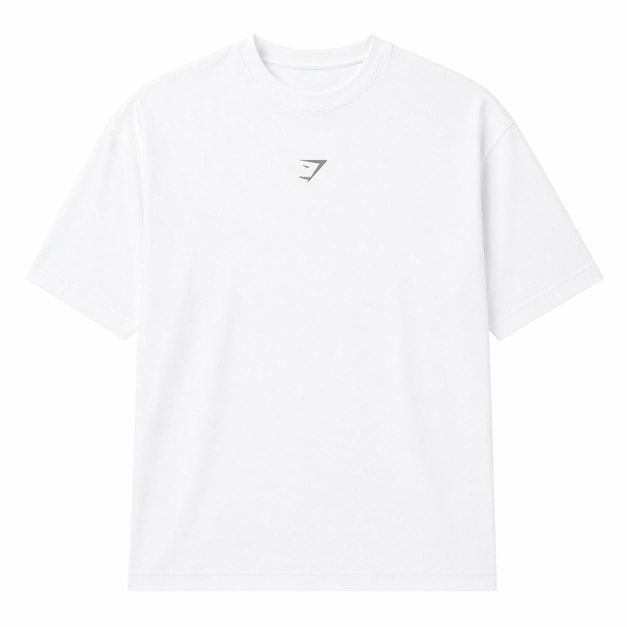 Gymshark Demi-Oversized Premium Tee Black & White