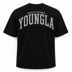 Youngla Demi-Oversized Premium Tee Black & White